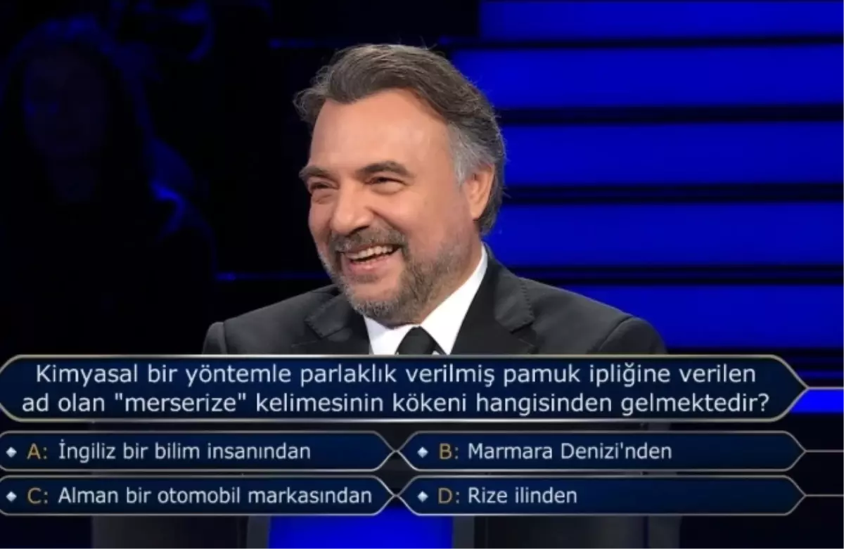 Kimyasal bir yöntemle parlaklık veriliş pamuk ipliğine verilen ad olan merserize kelimesinin kökeni nedir?