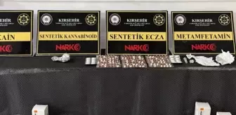 Kırşehir'de uyuşturucu operasyonunda yakalanan 3 şüpheliden biri tutuklandı