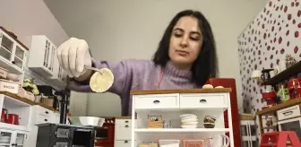 Minyatür mutfakta Türk ve dünya tatları 'tek lokmalık' sunuma dönüşüyor