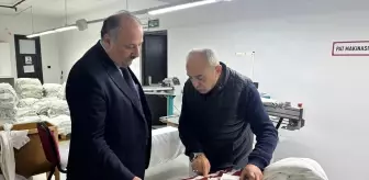 Salıpazarı Belediye Başkanı Karaca'dan tekstil firmasına ziyaret