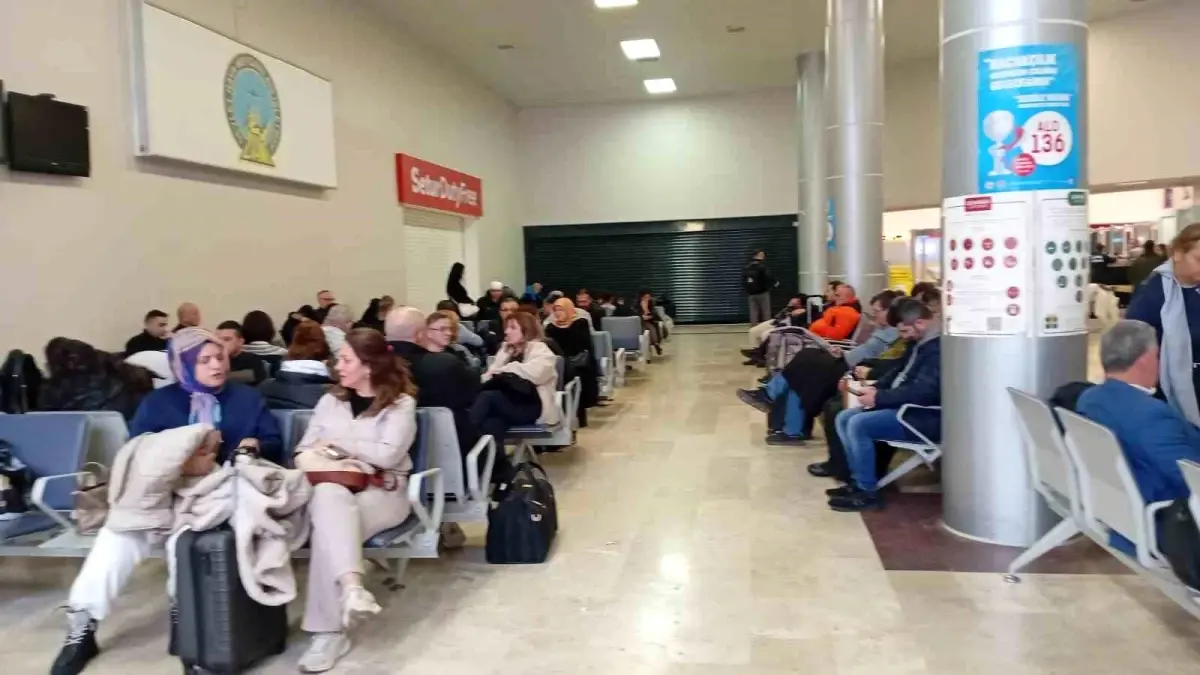 Samsun'da yolcu uçağı martı sürüsüne çarptı