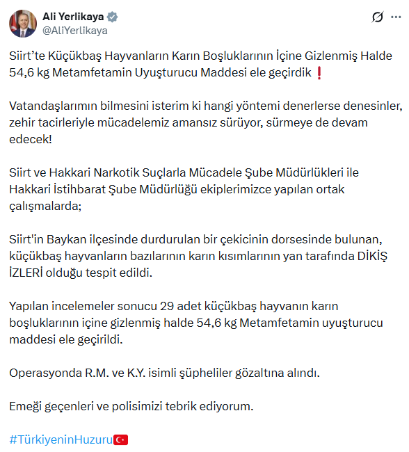 seytani plan kilolarca uyusturucuyu hayvanlarin 19389242 7182 m