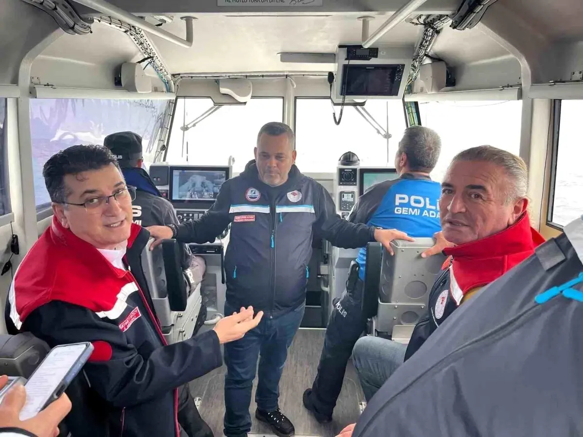 Tekirdağ'da balıkçılara yönelik denetim ve bilgilendirme çalışması