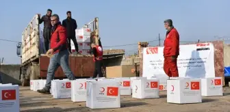 Türk Kızılay, Irak'ın Kerkük kentinde selzedelere gıda yardımı ulaştırdı