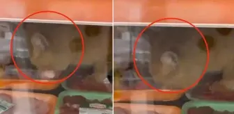 Zincir markette mide bulandıran skandal! Gören hemen kayda girdi