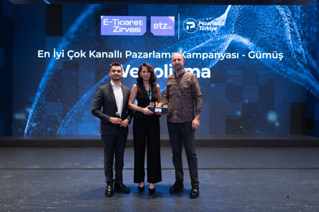 Webolizma, E-Ticaret Zirvesi 2025'te iki prestijli ödülle sektörün zirvesinde