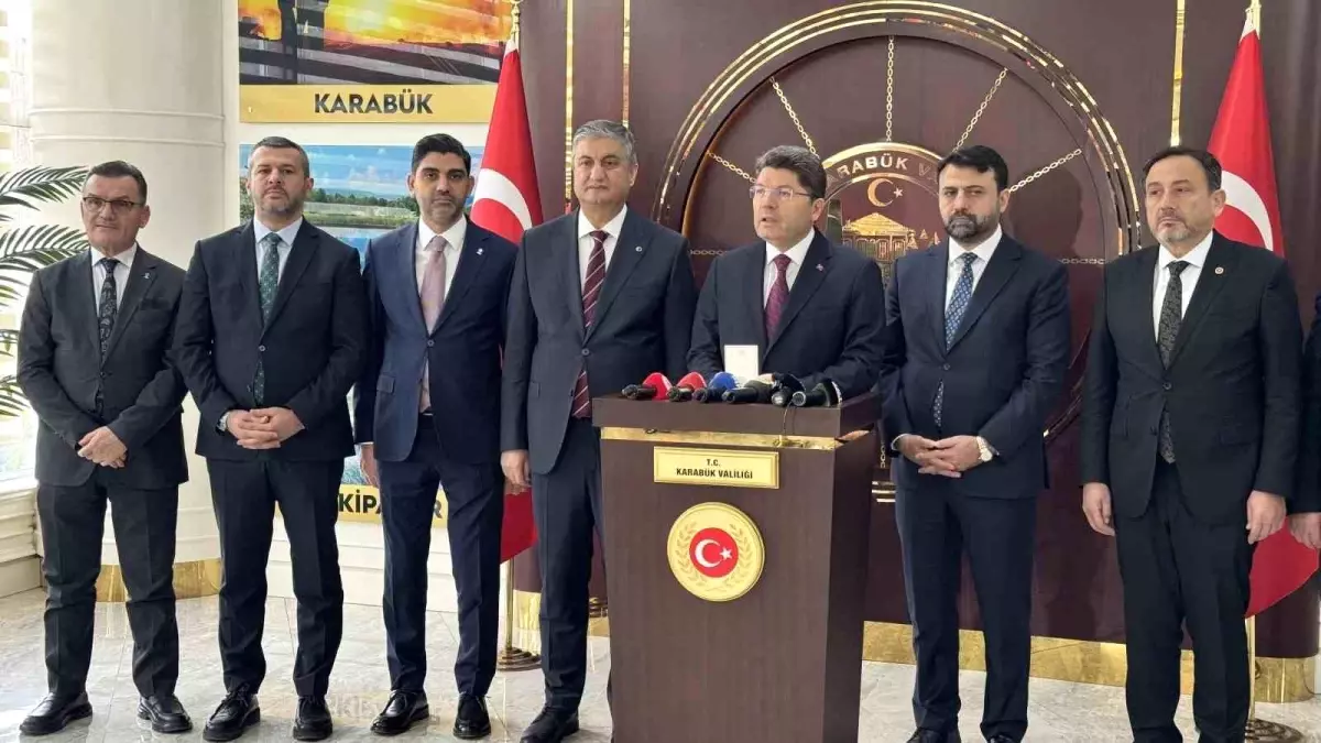 Adalet Bakanı Tunç: Suça sürüklenen çocuklarda caydırıcılığı artırmaya yönelik ayrı bir çalışma da şu anda...