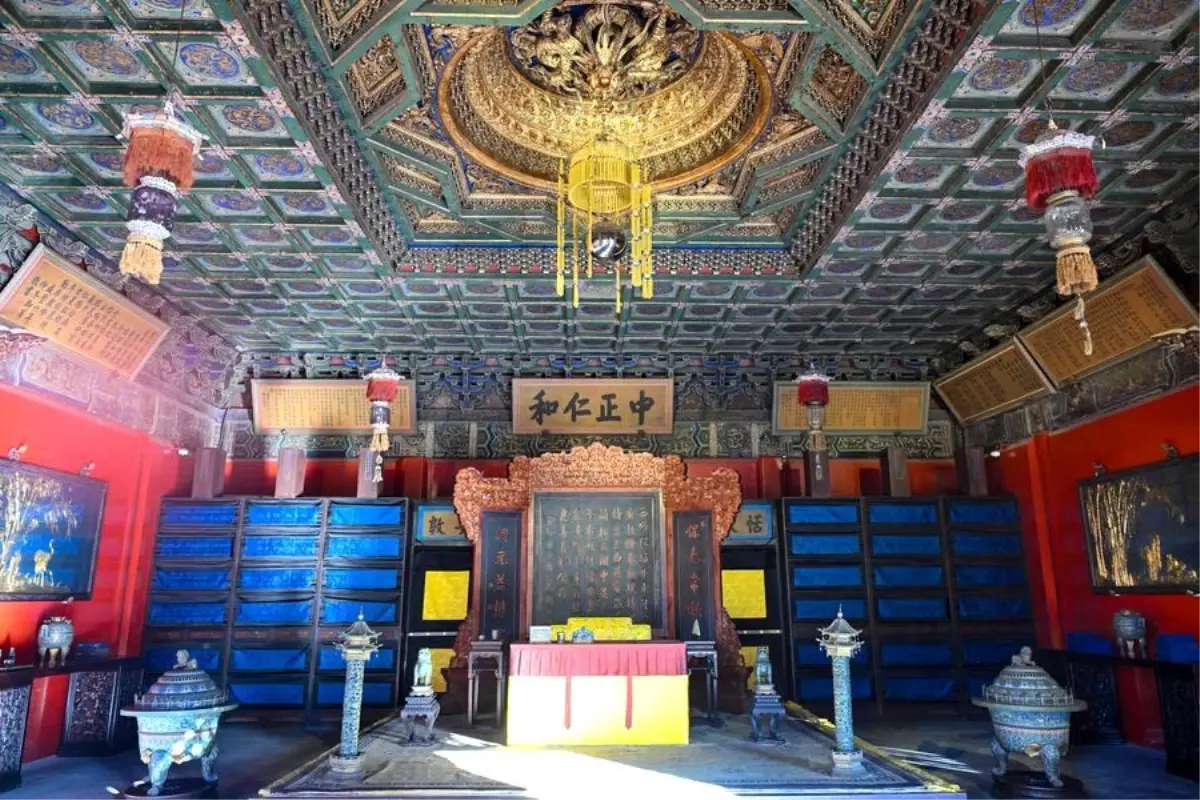 Albüm: Çin'deki Saray Müzesi'nin Ruhsal Arınma Salonu 10 Yıllık Restorasyonun Ardından Yeniden Açıldı