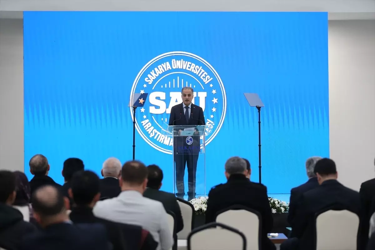 Bakan Kacır, Sakarya'da 'Milli Teknoloji Atölyesi Açılış Töreni'nde konuştu Açıklaması