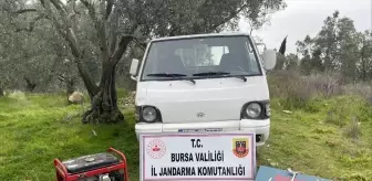 Bursa'da kaçak kazı yapan 2 zanlı yakalandı