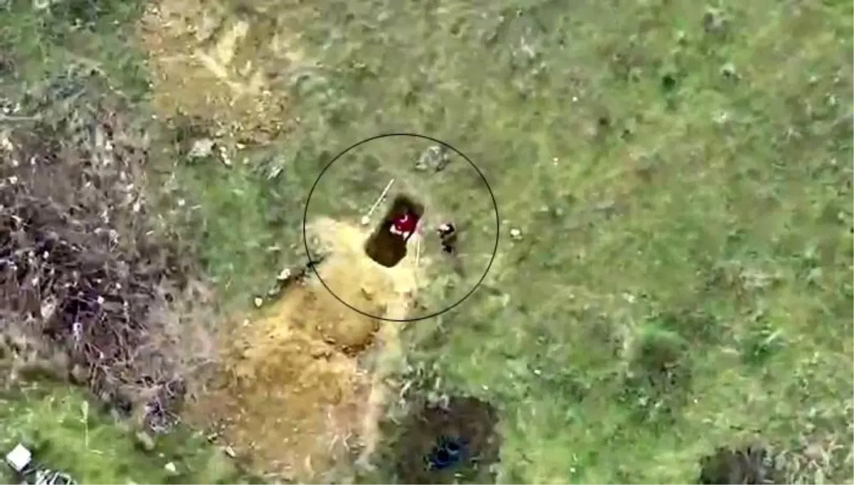 Büyükçekmece'de kaçak kazı yapan 2 kişi polis dronuyla yakalandı