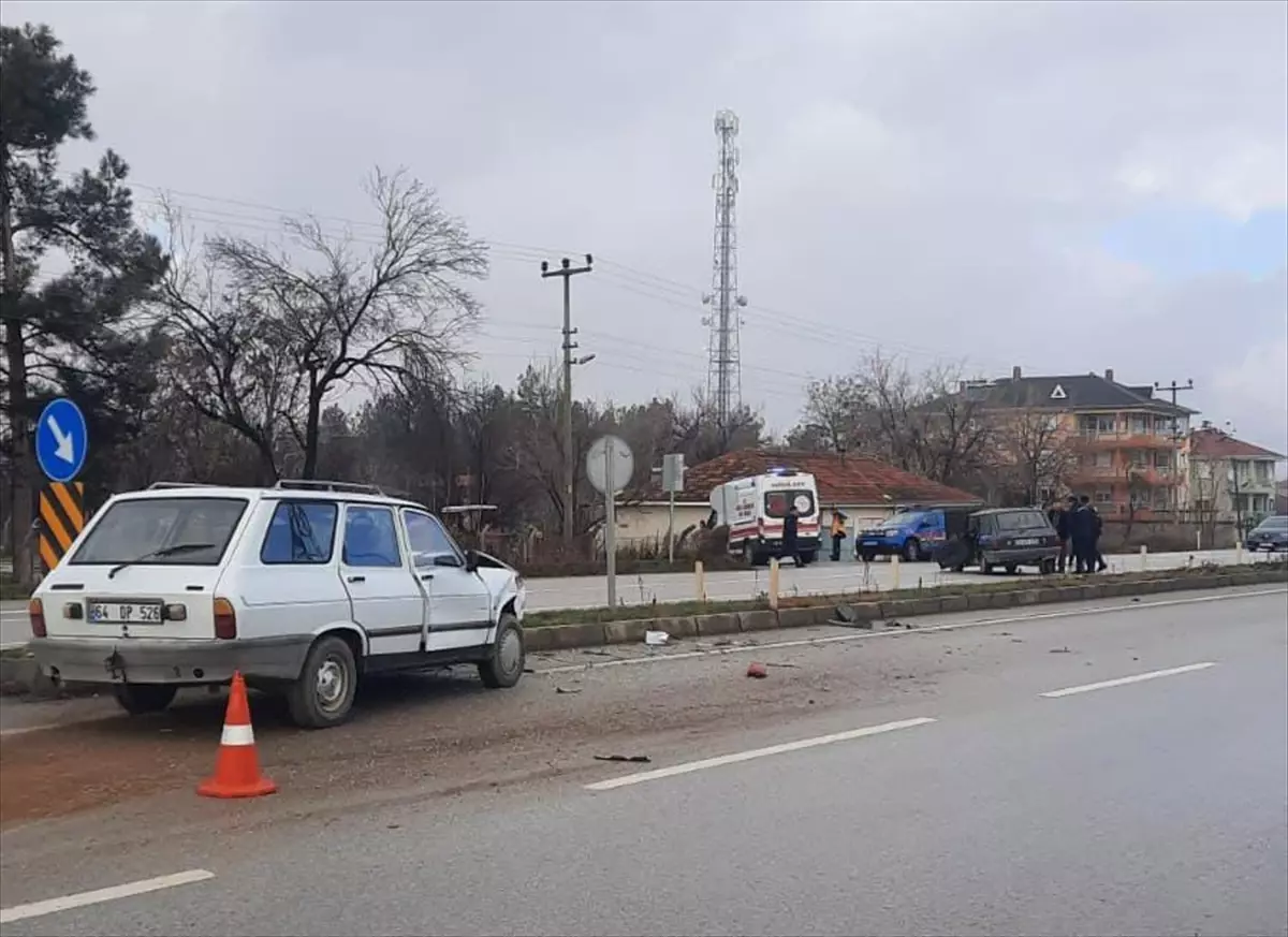Çivril'deki trafik kazasında 1 kişi yaralandı