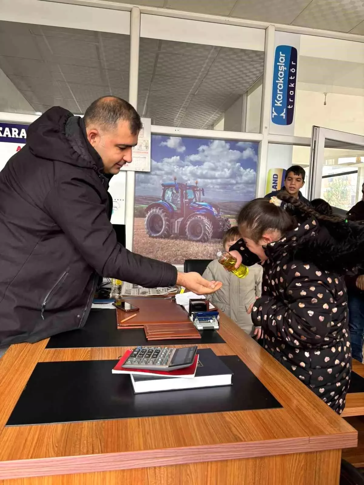 Çorum'da özel bireylerden gönülleri ısıtan ikram