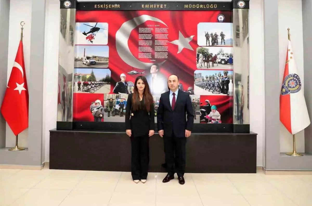 Cumhuriyet Savcısı Nuray Dağdeviren, İl Emniyet Müdürü Yılmaz'ı ziyaret etti