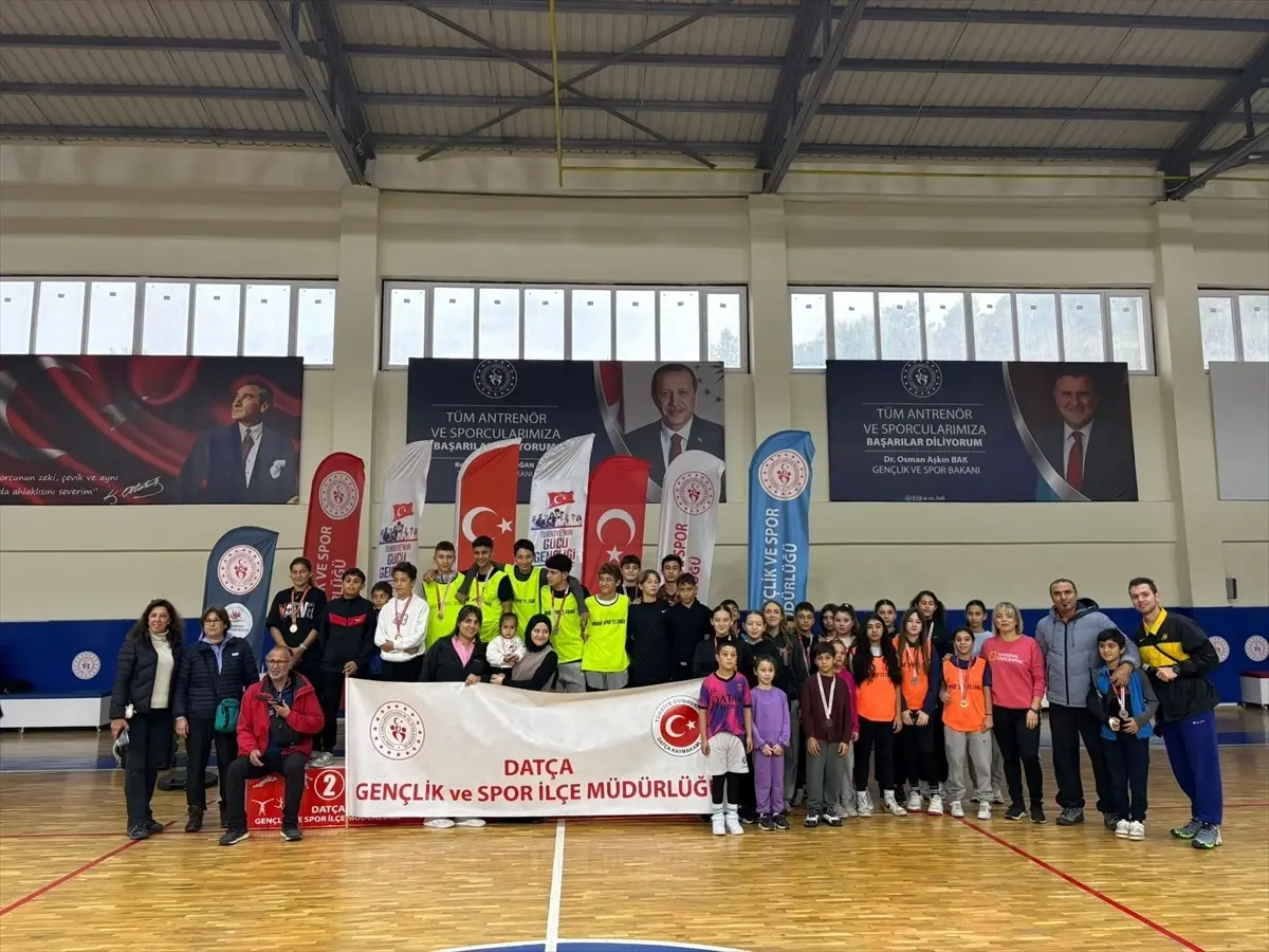 Datça'da 27 Aralık Büyük Atatürk Yol Koşusu tamamlandı