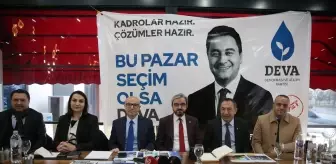DEVA Partisi Genel Başkan yardımcıları Karaca ve Sudan, Niğde'de gazetecilerle buluştu