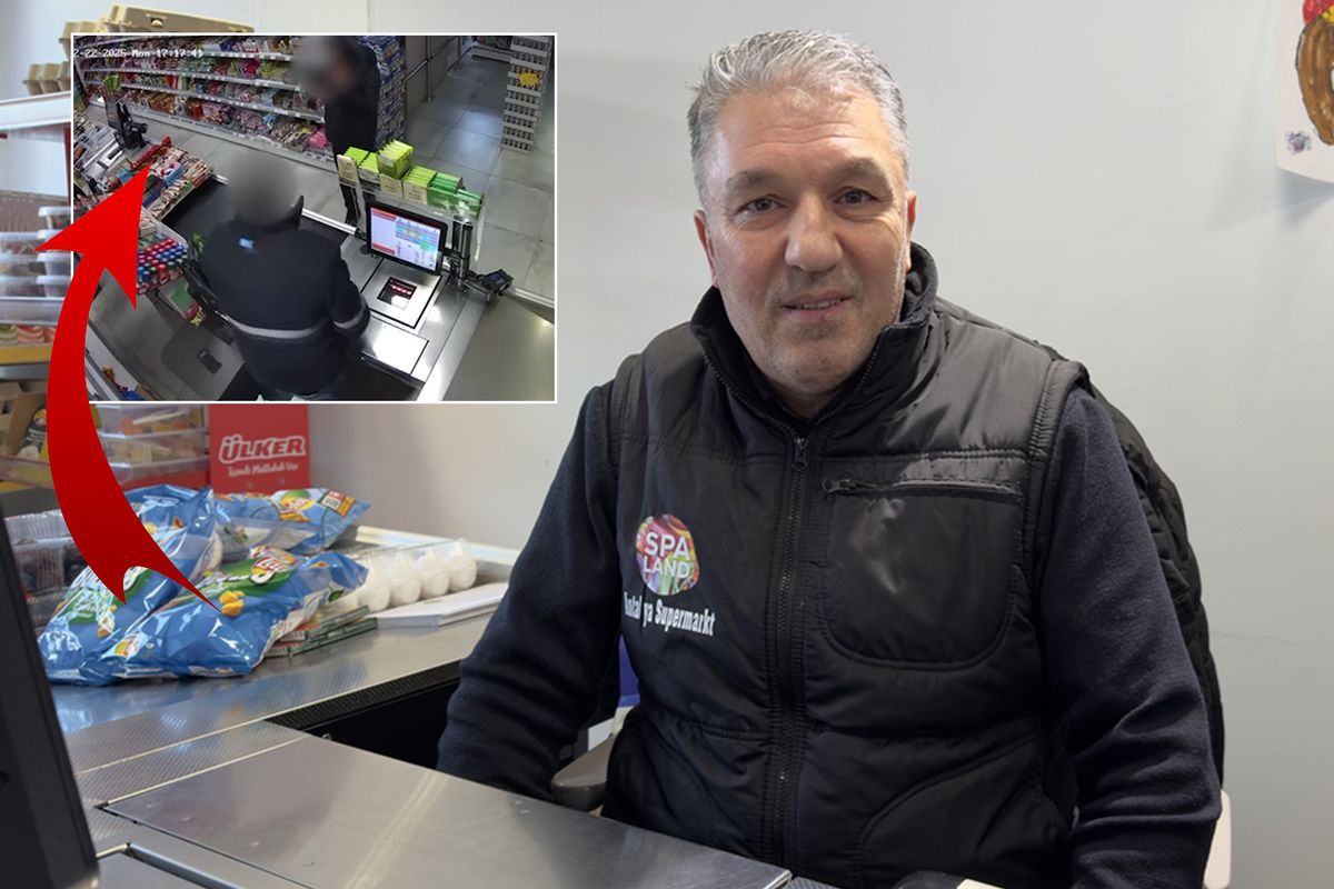 Elazığlı esnaf Hollanda basınına manşet oldu! Soygunu şişe ile engelledi