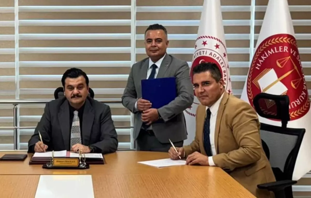 Erdemli'de yargı mensuplarının lojman sorunu çözülüyor: 30 daire için imzalar atıldı