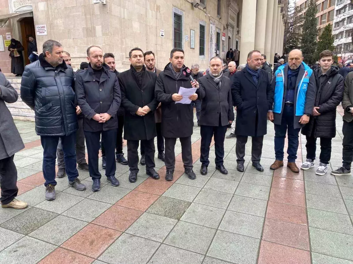 Eskişehir'de Filistin için barışçıl 'şahitlik' çağrısı yapıldı