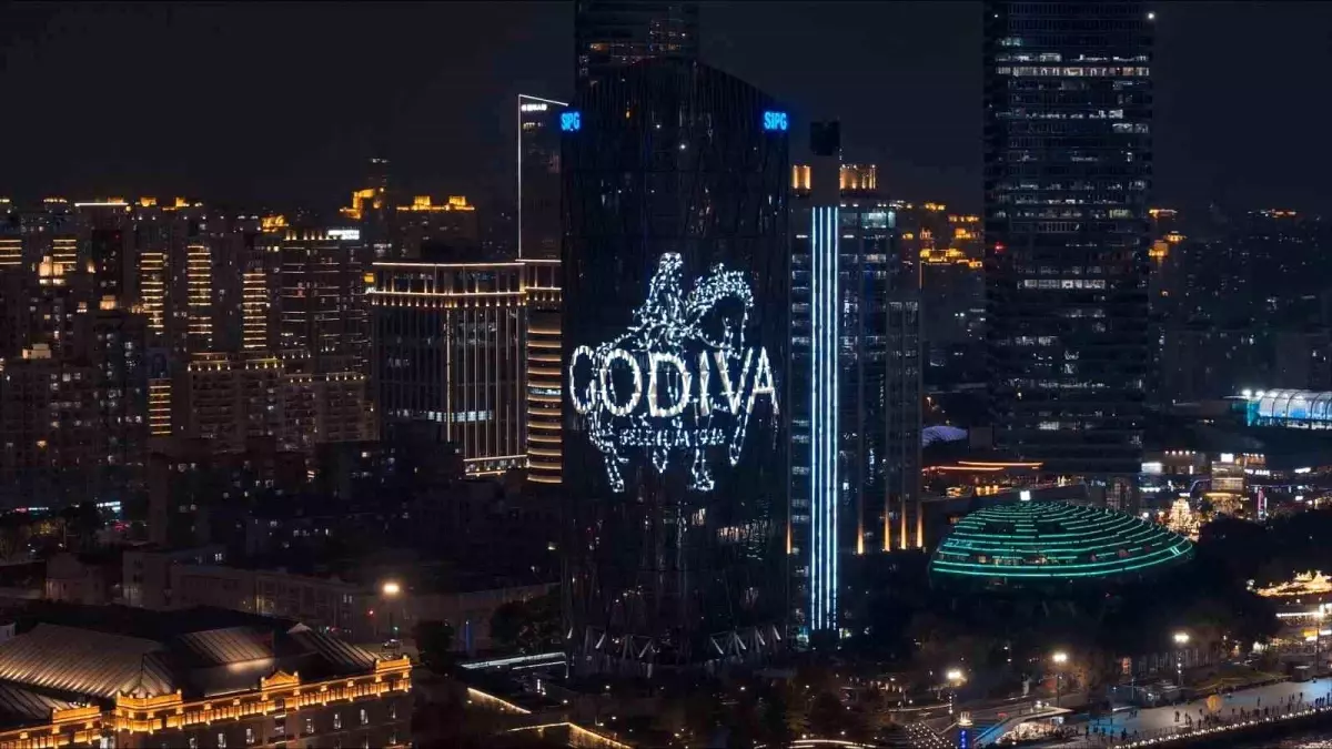 GODIVA'nın 100. yıl kutlamaları Şanghay'da devam etti