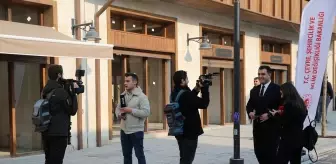 Hatay'da ağırlanan gazeteciler 6 Şubat depremleri sonrası yapılan çalışmaları inceledi