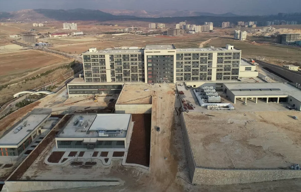 Hızla yükselen Mardin Şehir Hastanesinde sona gelindi