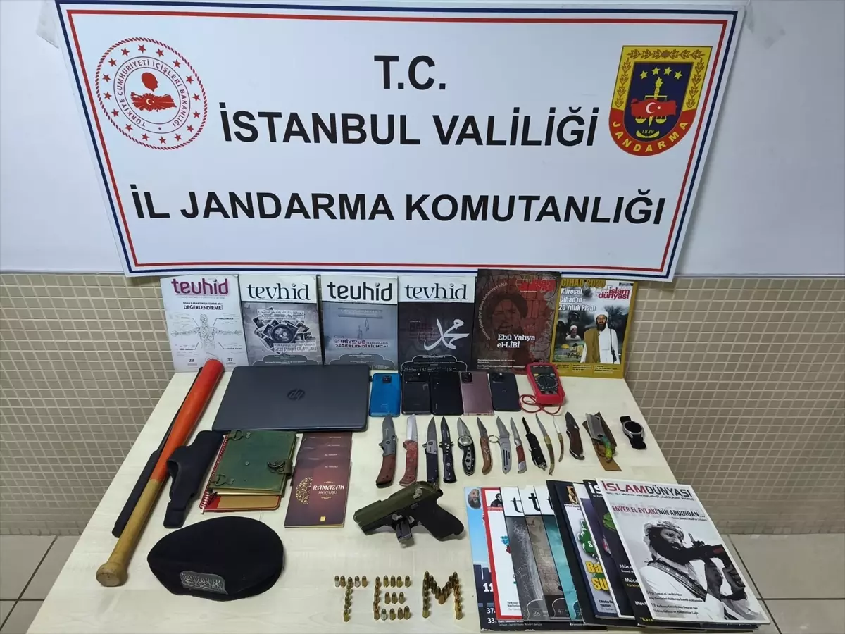 İstanbul'da terör örgütü DEAŞ'a yönelik operasyonda 1 zanlı yakalandı