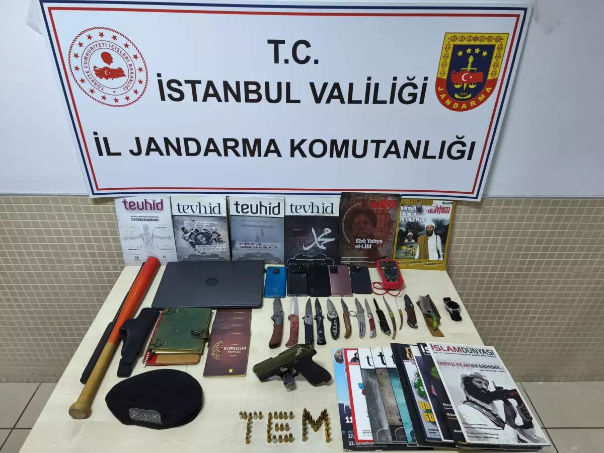 İstanbul'da yılbaşı öncesi eylem hazırlığında olan DEAŞ şüphelisi yakalandı