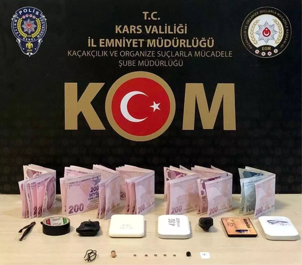 Kars'ta MTSK sınavına operasyon: 3 kişi gözaltına alındı