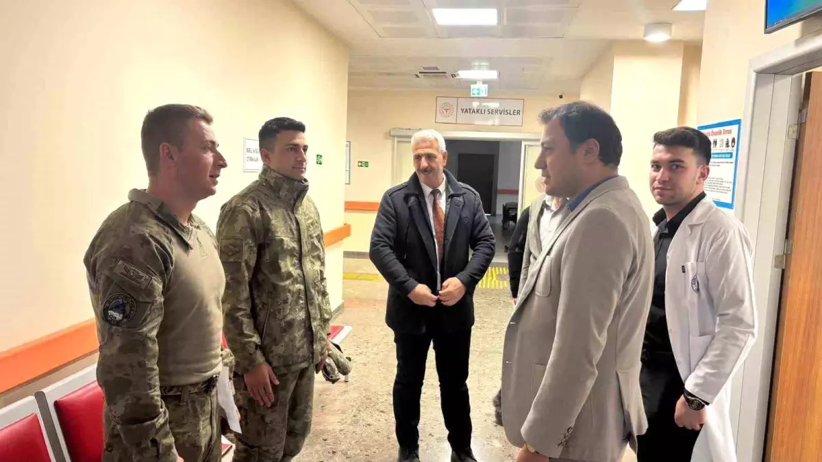 Kaymakam Bayram kurumlarda yürütülen çalışmaları yerinde inceledi