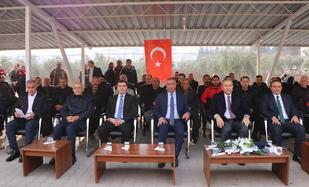 Kilis'te çiftçilere makine ve ekipman desteği