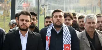 Kilis ve Malatya'da İsrail'in Gazze'ye yönelik saldırıları protesto edildi
