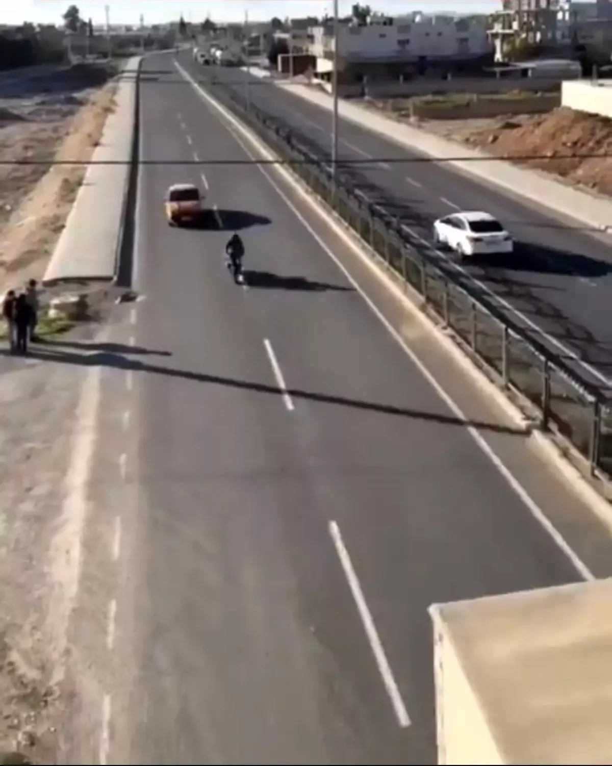 Mardin'de makas atan motosiklet sürücüsü yakalandı