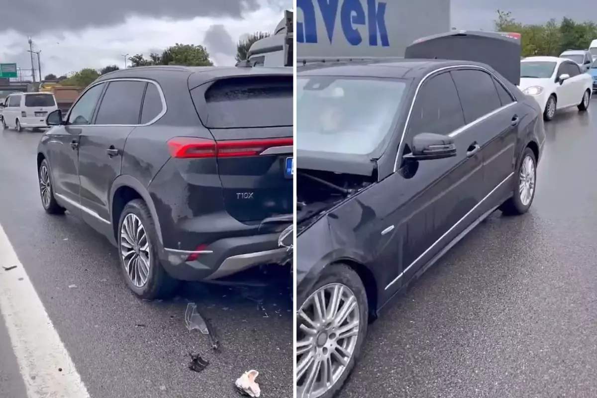 Mercedes, TOGG'a arkadan çarptı! Sonuç hayli şaşırtıcı