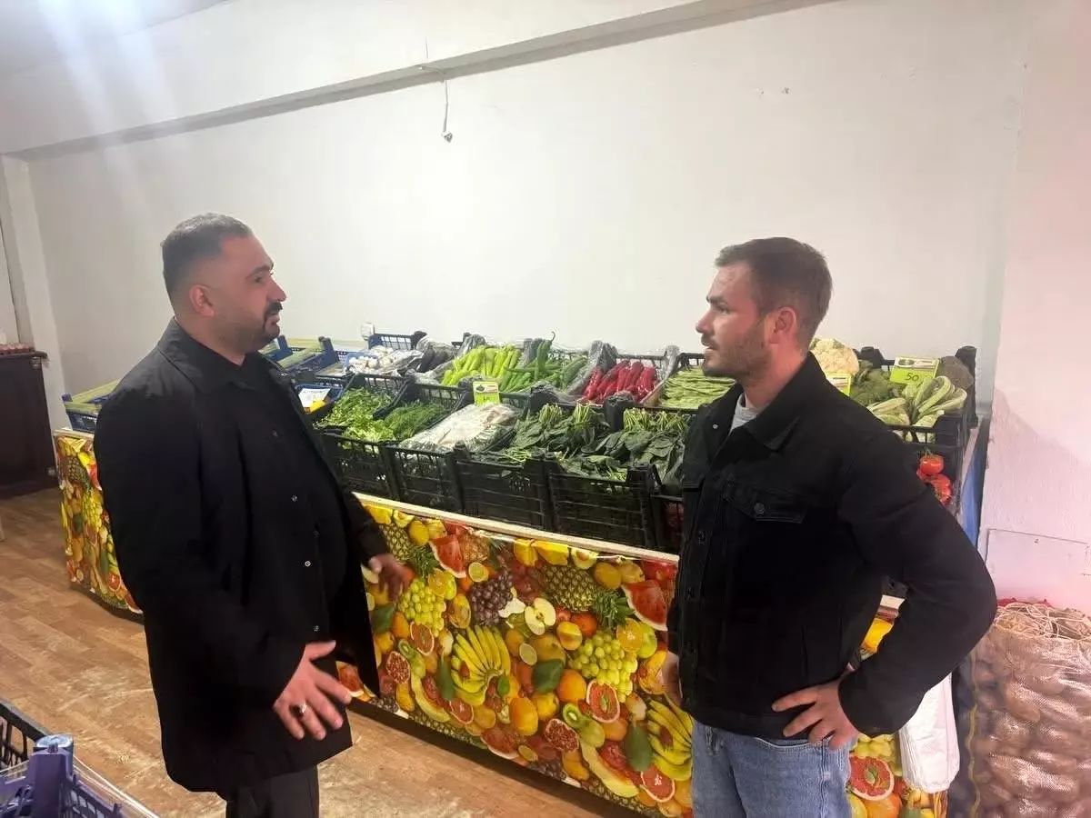 MHP Iğdır İl Başkanı Hüseyin Ateş'ten esnaf ziyaretleri