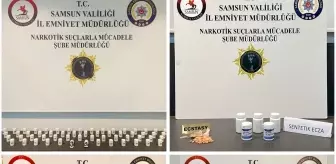 Samsun'da uyuşturucu operasyonunda 5 zanlı yakalandı