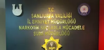Şanlıurfa'da uyuşturucu operasyonunda 1 şüpheli yakalandı