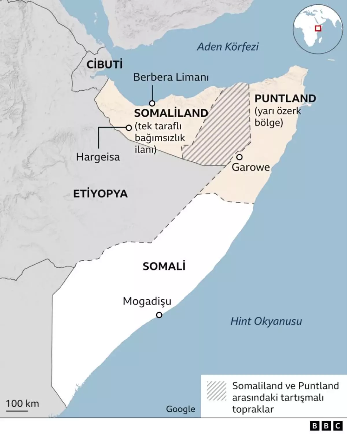 Somaliland'i tanıyan ilk ülke İsrail oldu, Türkiye ve Mısır'dan kınama