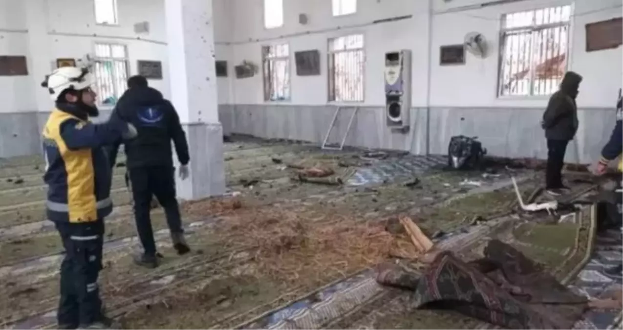 SURİYE'DE PATLAMA SON DAKİKA! Suriye'de camide patlama neden oldu, kaç ölü, kaç yaralı var?