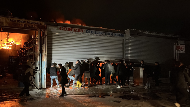 They raced against time to save vehicles from workplaces engulfed in flames