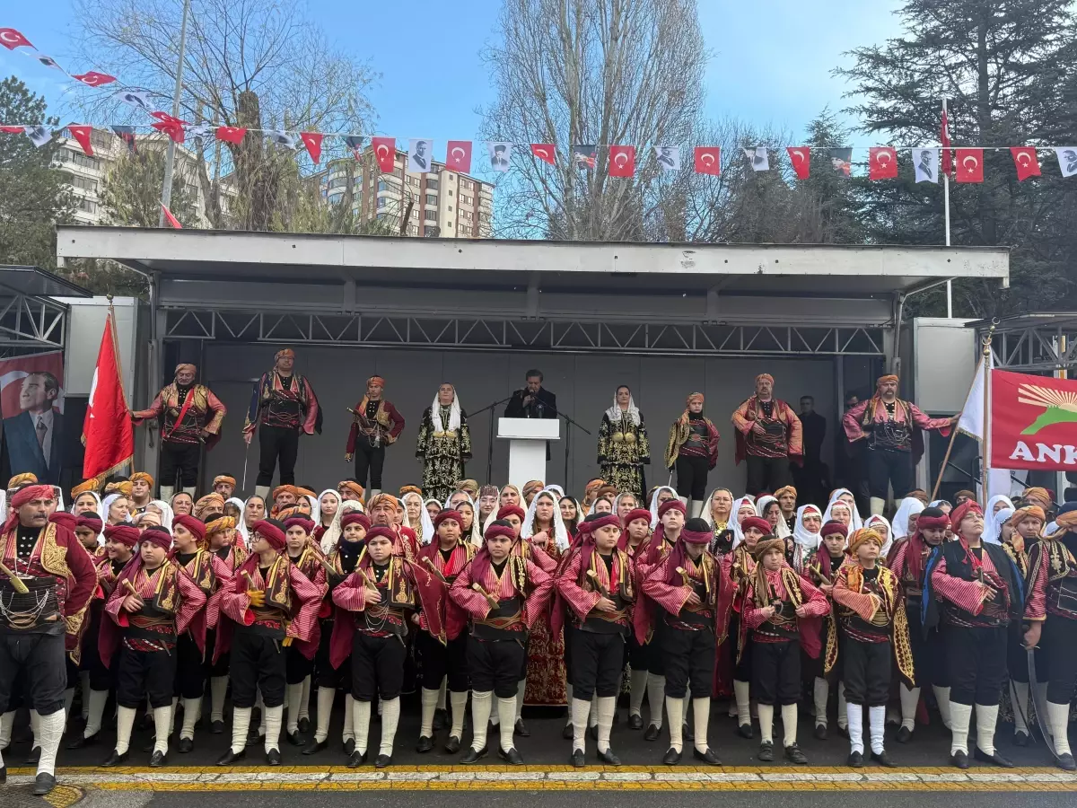 Atatürk'ün Ankara'ya gelişinin 106'ncı yıl dönümü kutlandı