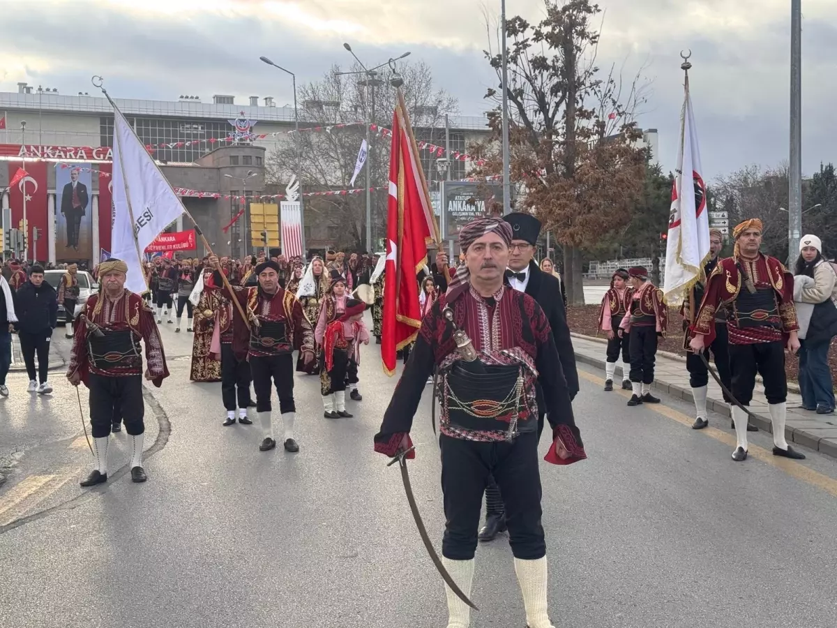 Atatürk'ün Ankara'ya gelişinin 106'ncı yıl dönümü kutlandı