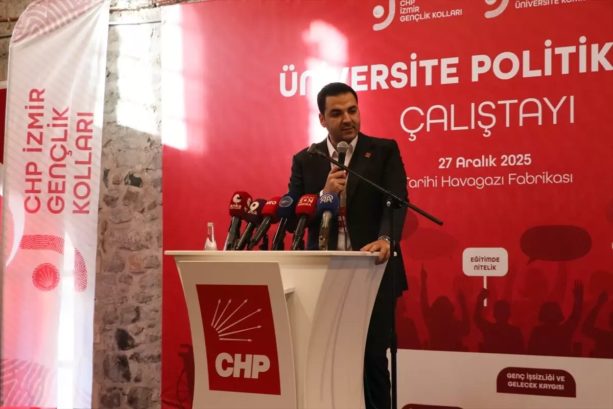 CHP'den İzmir'de 'Üniversite Politikaları Çalıştayı'