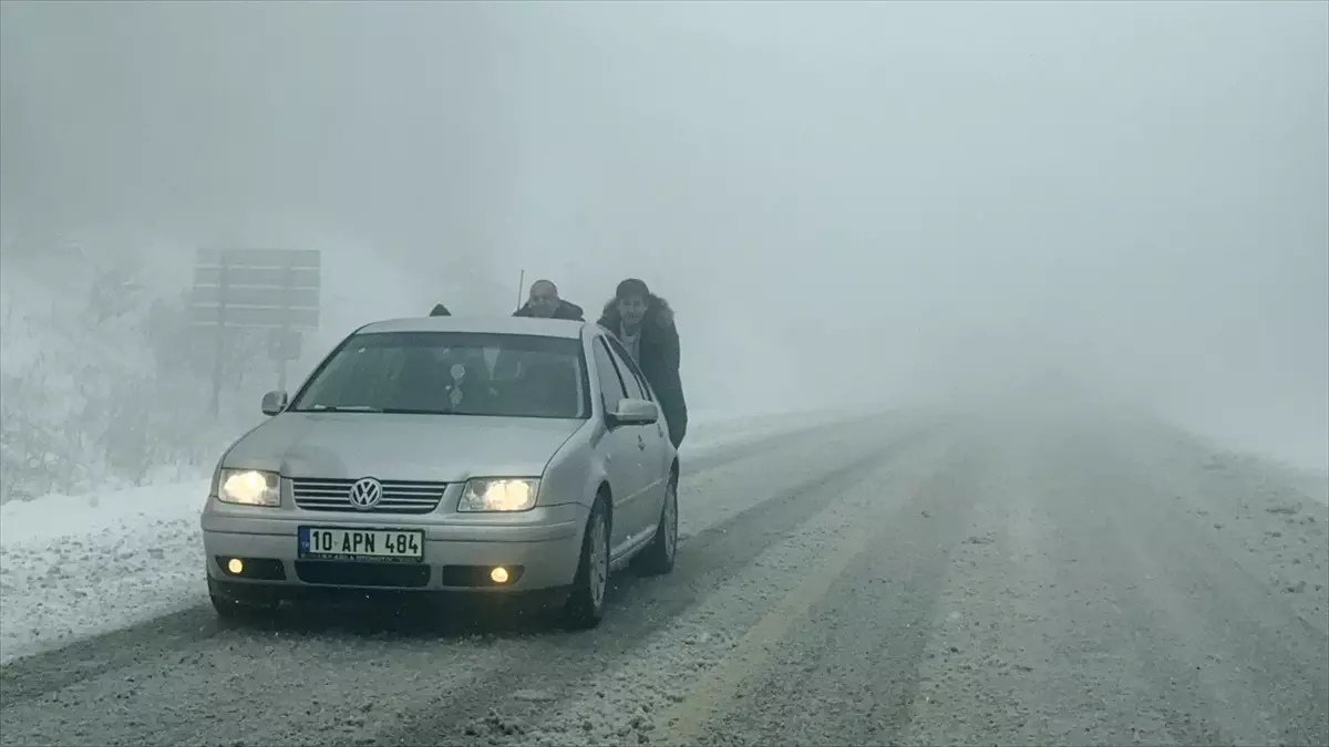 Domaniç Dağları, ağır tonajlı araç trafiğine kapatıldı