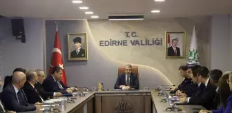 Edirne'de 'Bağımlılıkla Mücadele İl Koordinasyon Kurulu Toplantısı' yapıldı