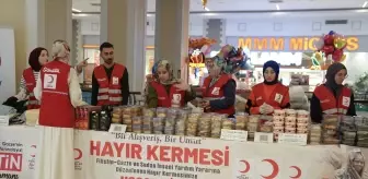 Erzurum'da 'Filistin ve Sudan' için yardım kermesi düzenlendi