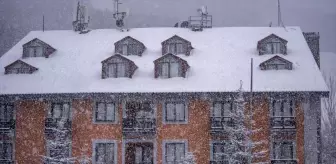 Erzurum'da kar yağışı etkili oluyor