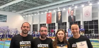 Milli yüzücü Derin Akar, Antalya'daki şampiyonada 11 yıllık Türkiye rekorunu kırdı