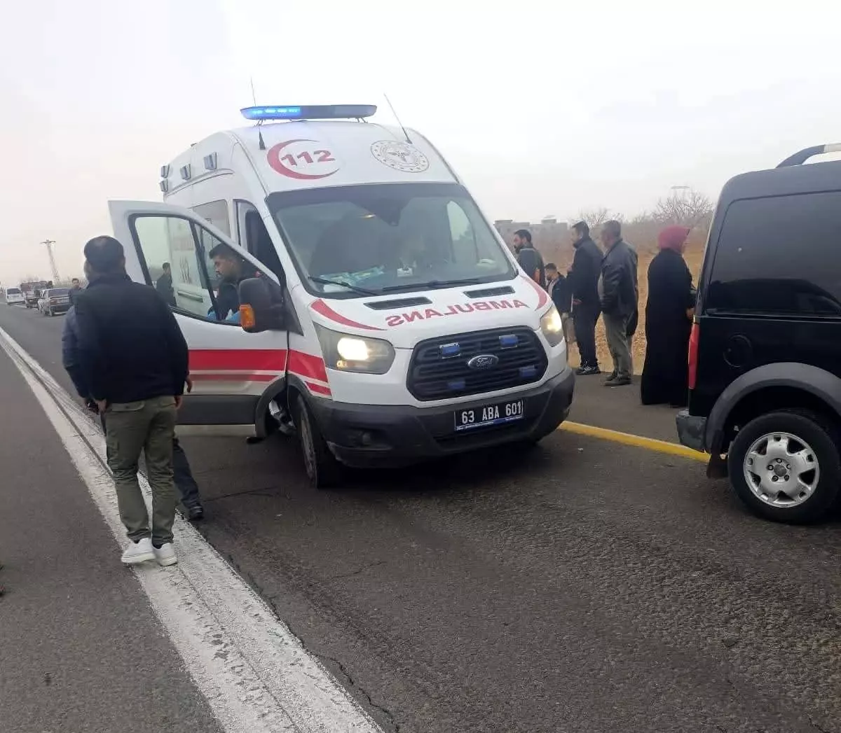Şanlıurfa'da trafik kazası: 1 yaya ağır yaralandı