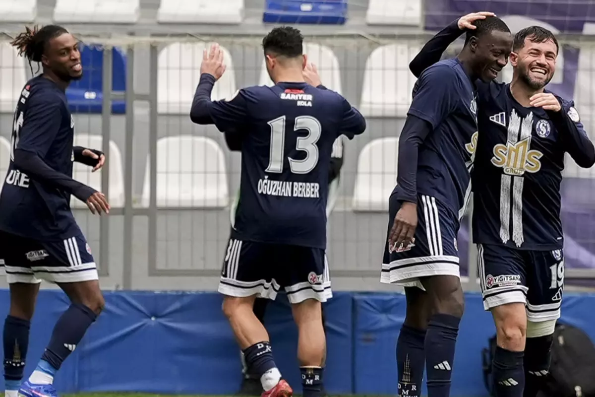 Sarıyer'den kendi sahasında büyük sürpriz